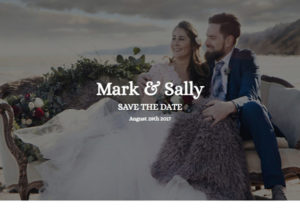Hochzeit Webseite Einladung