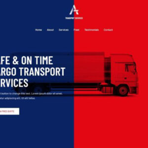 Transportunternehmen Cargo Lieferung